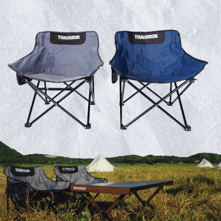 เก้าอี้สนาม Thai Adventure XL Chair สีเทา_4